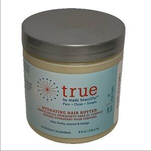Shea Honey Coconut Mango Curly Hair Butter True By Made Beautiful 8 oz New